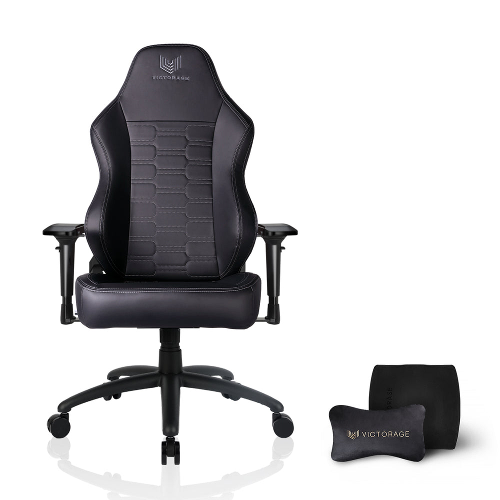 VICTORAGE Echo VE Series PU Leather Office Chair Home Seat(Carbon)