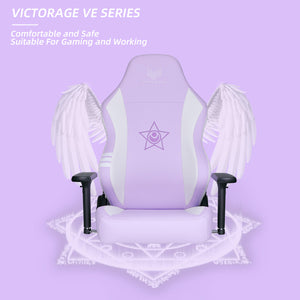 
            
                Load image into Gallery viewer, VICTORAGE Premium PU Leather Computer Gaming Chair Home Chair (Purple)
            
        