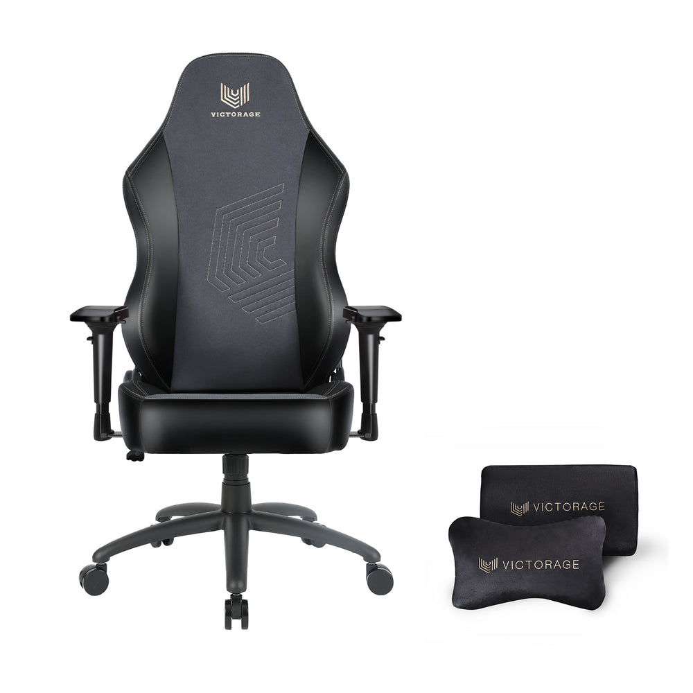 
            
                Load image into Gallery viewer, VICTORAGE Echo VE Series Microfiber Fabric Softer Office Chair Home Seat 4D armrests
            
        